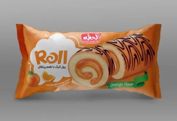 orange roll cake img - صنایع غذایی دنیای شیرین
